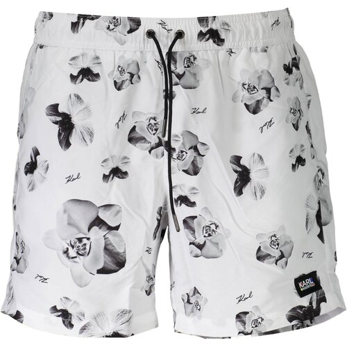 KARL LAGERFELD BEACHWEAR SWIMSUIT BOTTOM MEN WHITE Cene