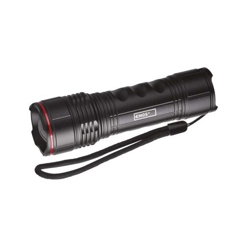  Ročna LED svetilka, 500 lm, 4× AAA, fokus, kovinska Cene