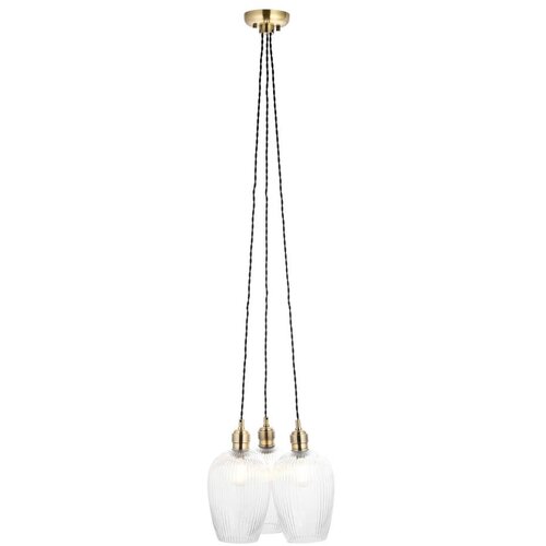 Endon 120656 - Visilica na sajli 3xE27/10W/230V mesing Cene
