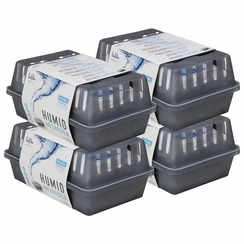 vidaXL Absorberji vlage z vrečkami za ponovno polnjenje 4 kosi 900 g Cene