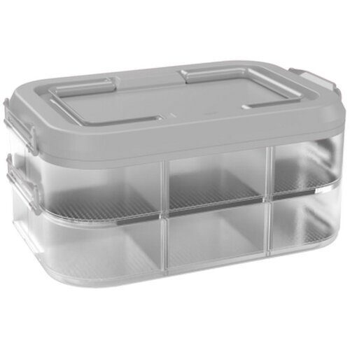  Plastična posuda PARTY BOX S PREGRADAMA 40x28x17,5 cm,sivo Cijene
