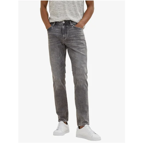 Tom Tailor Grey Mens Slim Fit Jeans - Men