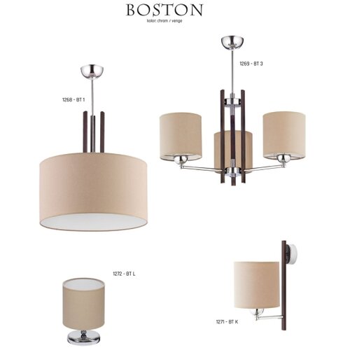 Jupiter 1269-BT3 - luster boston 3xE27/60W Slike