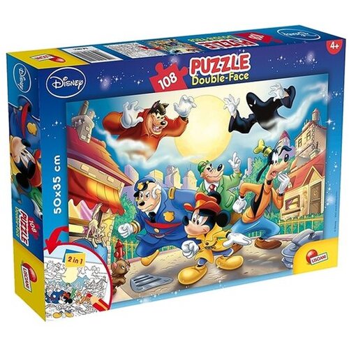 Lisciani Slagalica-bojanka Mickey i prijatelji 48021, 108 dijelova Cene
