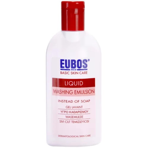 Eubos Basic Skin Care Red emulzija za umivanje brez parabenov 200 ml