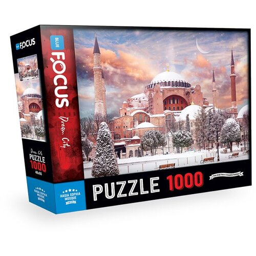  Puzzle 1000 pcs hagia sophia mosque bf275 ( 108/22756 ) Cene