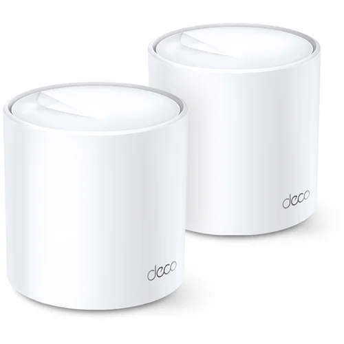 Access Point TP-Link Deco X20(2 paketa) AX1800 mrežasti Wi-Fi sistem za cijelu kuću, Wi-Fi 6, Qualcomm 1GHz četverojezgreni CPU, 1201Mbps na 5