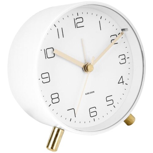 Karlsson bijela budilica lofty, ø 11 cm Cijene