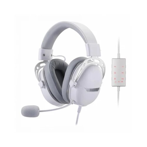 Redragon aurora wired headset white Slike