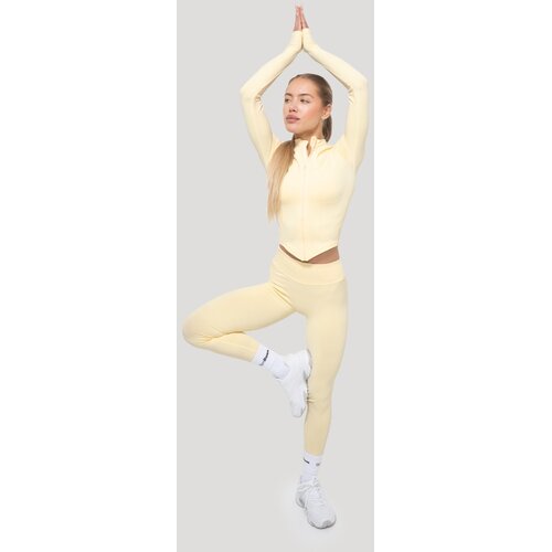 GymBeam Ženske tajice Luma Butter Yellow XS Slike