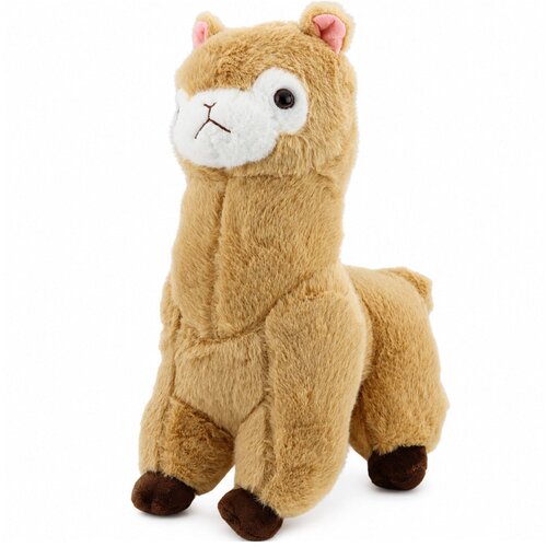  Plush Alpaca Llama Plush Toy Cuddly Toy Soft Fur Cream 38 cm Slike