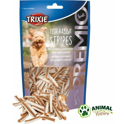 Trixie trakice od zečetine i bakalara poslastice za pse 83% mesa Slike