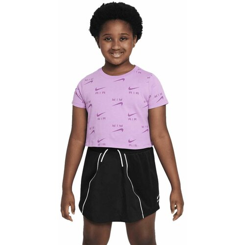 Nike majica za devojčice G NSW TEE Crop Air AOP DZ3582-532 Slike