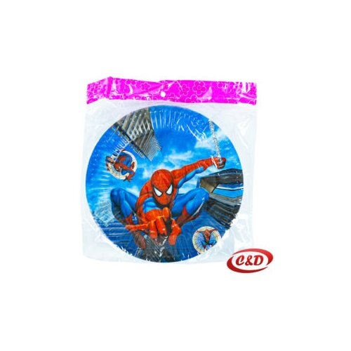 PARTY tanjuri 10/1 Spiderman Cijene