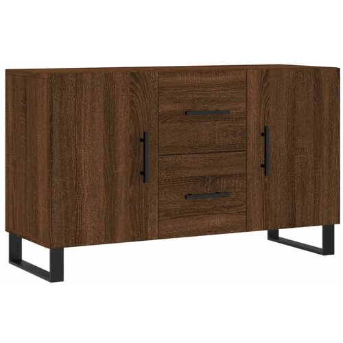 Maison Chic Komoda - Predalnik rjavi hrast 100x36x60 cm inženirski les, (21717991) Cene