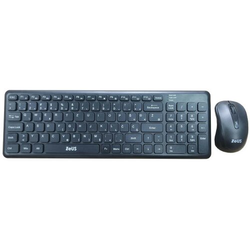 Bežična tastatura + miš Zeus Z300 Srb Slike