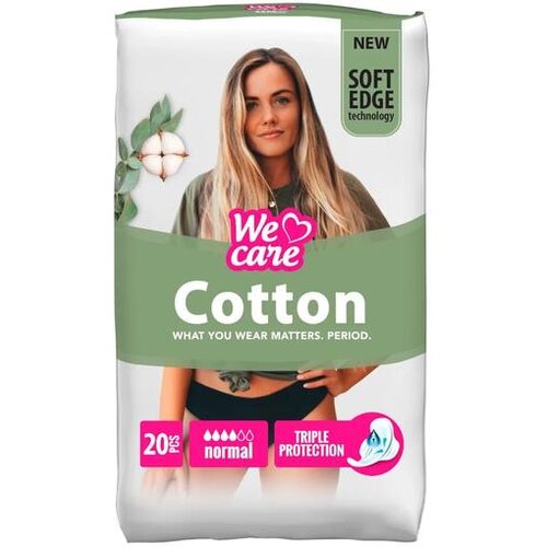 Violeta damski vložki cotton Normal, 20 kos Slike
