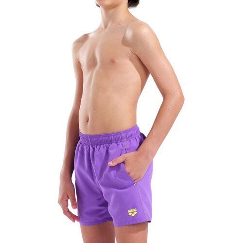 Arena Mu&scaron;ke bokserice za kupanje Fundamentals Logo Boxer R, Ljubičaste Cene