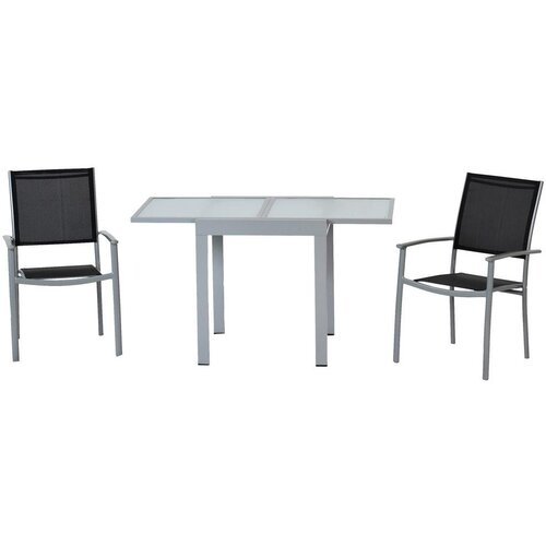 Gardenson Vrtni Set Milano, 3-delni, Raztegljiva Miza Cene