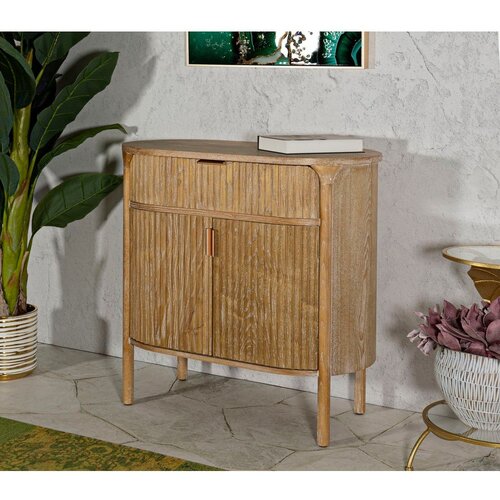 Mauro Ferretti Komoda iz masivne jelke v naravni barvi 81x82x46 cm Gothenburg &amp;ndash; Slike