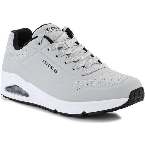 Skechers Nizke superge UNO STAND ON AIR 52458-LGBK Siva Slike