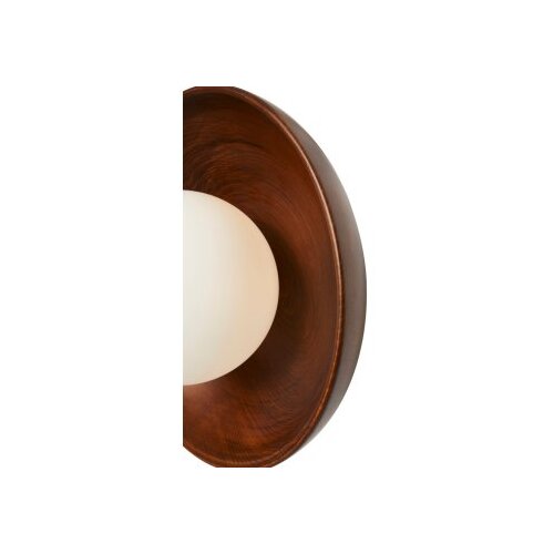 Opviq Rjava stenska svetilka &amp;oslash; 24 cm Elsa &amp;ndash; Slike
