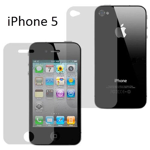  Zaščitna folija ScreenGuard za Apple iPhone 5 (spredaj + zadaj) Cene