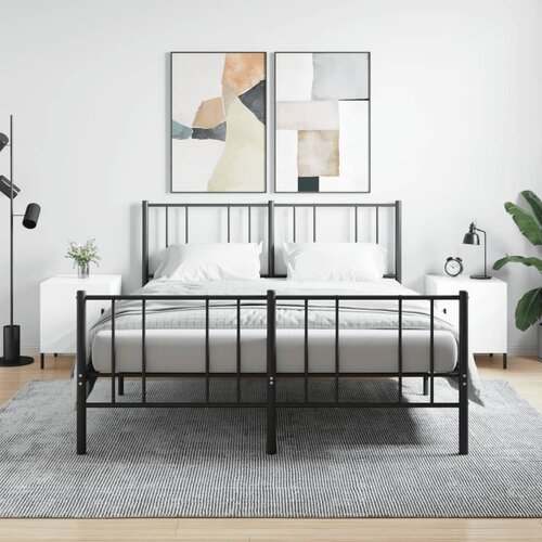 vidaXL Noćni ormarići 2 kom sjajni bijeli 40x40x50cm konstruirano drvo Cijene