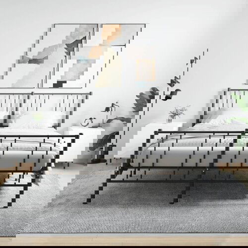 VidaXL Noćni ormarići 2 kom sjajni bijeli 40x40x50cm konstruirano drvo Slike