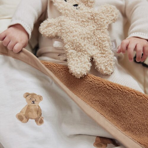 Jollein deka Jersey 100x150 cm, Teddy Bear Slike