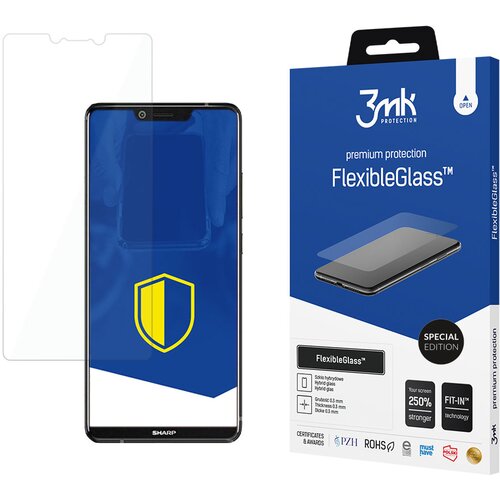 3mk SHARP AQUOS D10 - FLEXIBLEGLASS SPECIAL EDITION, (22001562) Cene