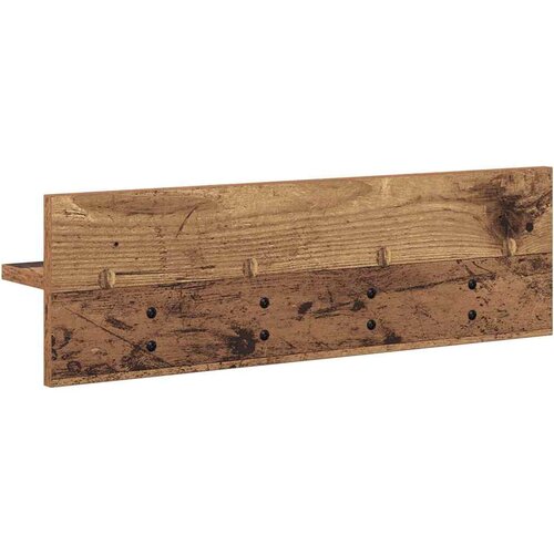  Vje&amp;scaron;alica za kapute na zidu Zidne Staro drvo 60 x 10,5 x 18 cm Slike