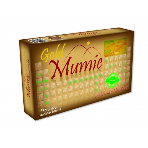 Gold Mumie mumie, 200mg, 120 tableta Cene