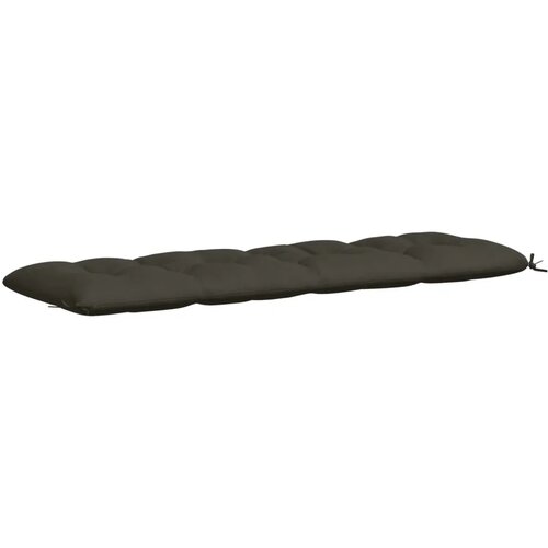  Jastučići za klupe VIANEN 2 kom. 100% poliester Antracit - Antracit 190 x 60 x 12 cm Slike