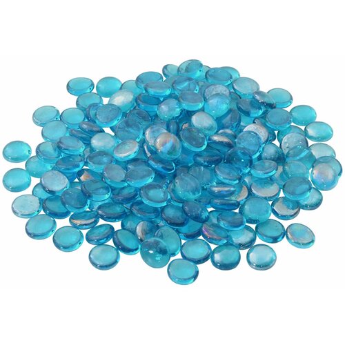  Stakleni nugget 17-19 mm Aqua plava Stakl Slike