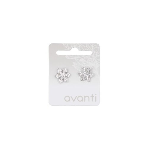 AVANTI Srebrne Minđu&scaron;e Pahulje sa Cirkonima - Nakit | Elegantni Nakit Cene