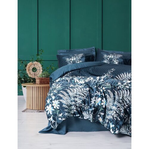 Lessentiel Maison set posteljina imvelo, 240x260 cm, teget Cene