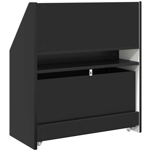  Polica za knjige za djecu s ladicama Crna 60 x 29 5 x 69 cm Slike