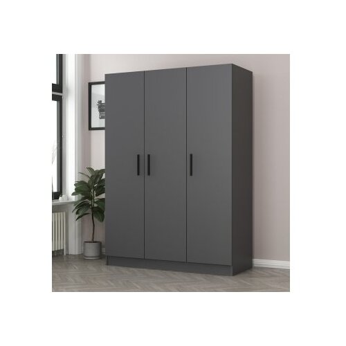 Woody Fashion Ormar Kale 135x190x52cm Antracit Cene