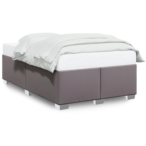 VidaXL Okvir za krevet sivi 120x200 cm od umjetne kože Slike