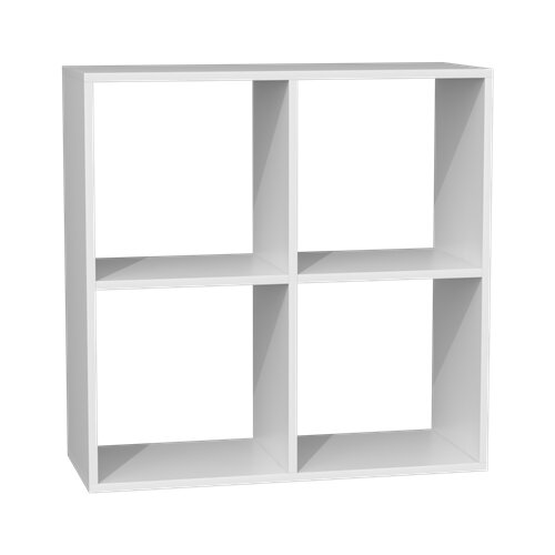 Shumee Polica Malax 2x2, BELA, (21554951) Slike