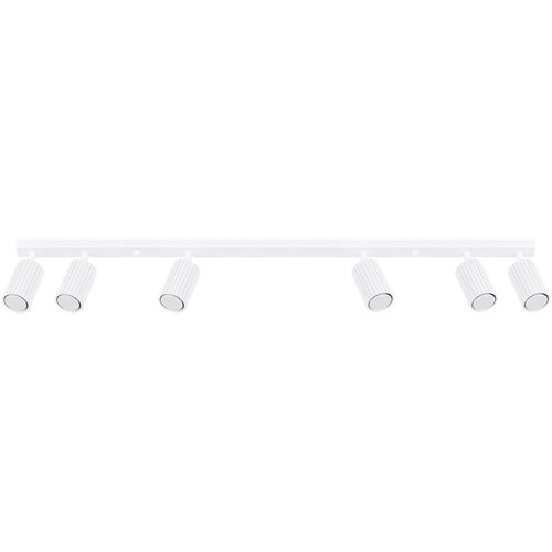Nice Lamps Bijela stropna svjetiljka 6,5x117 cm Gleam – Cijene
