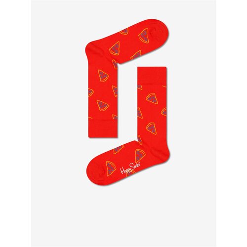 Happy Socks Red Patterned Socks Pizza Slice - Women Slike