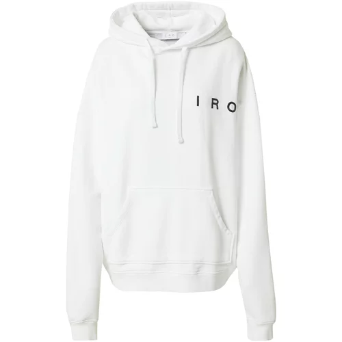 IRO Sweater majica crna / bijela