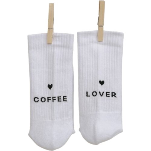 Eulenschnitt Bele nogavice "Coffee Lover" - L (43-46) Cene