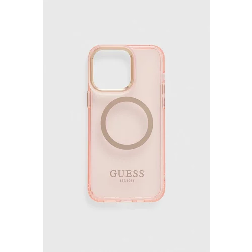 Guess Etui za telefon iPhone 14 Pro Max 6,7" roza barva