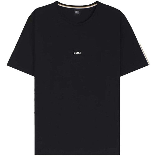 Boss Lightweight Unique T-Shirt Black Crna Slike
