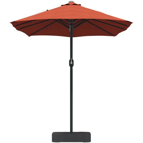  Vrtni suncobran Terakota 385 x 209 x 244 cm Poliester Slike