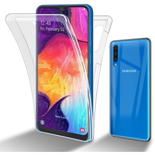 Cadorabo Ohišje, združljiv s Samsungom v prozorni - 360 -° zaščitni pokrov celotnega telesa - zaščita pred sprednjim in hrbtom, vsestransko zaščito z zaščitnikom zaslona, (20571052) Cene