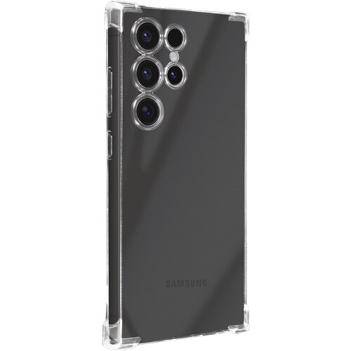 Oem Mayaxess, Ohi&scaron;je za Samsung Galaxy S24 Ultra Silikonski odbijač z ojačenimi vogali, Prozorno, (5000215882) Cene